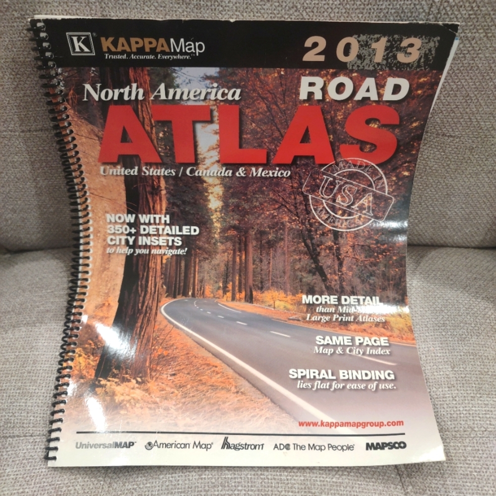 North America Road Atlas 2013